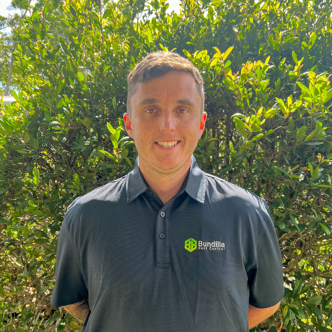 Bundilla Pest Control team member Ryan Stuart
